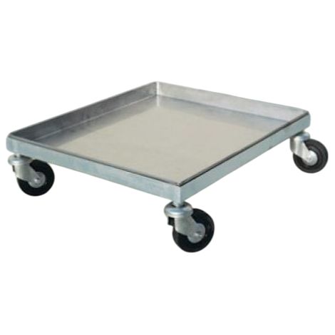 Carrellino portamelari inox 50x50 cm