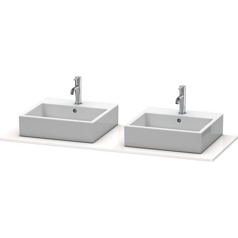 Duravit Konsole XSquare 160x55cm, T matt, m 2 Auss, Beck. beids. (1/5)