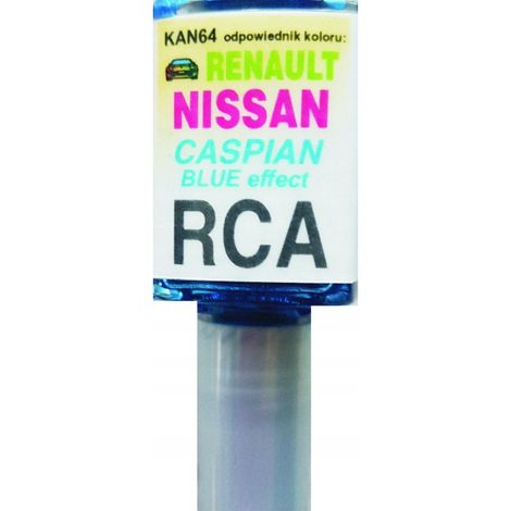 Réparation des rayures de peinture automobile Renault Nissan RCA bleu caspien 10 ml ARA (1/5)
