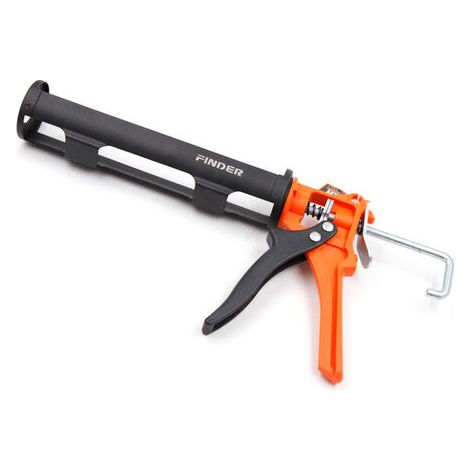 Pistolet à calfeutrer, cartouche de 283,5 gram Standard Capacité tournant Cadre Pistolet à calfeutrer avec Ergo Grip confortable – Idéal pour utilisation industrielle et Home Improvement