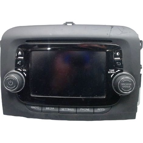 [PRODUIT D'OCCASION] Autoradio FIAT 500 ♻️ Ref Oe. 735652343 - Garantie à vie (1/3)