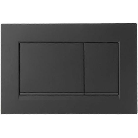 G115883161 Toilette à double chasse d'eau avec panneau de commande (1,6/0,8 gallons/chasse) Noir mat/Noir brillant (1/5)
