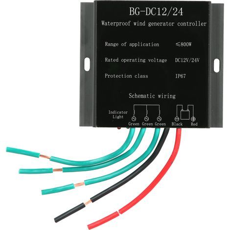 800W FO8-12/24V Windturbinen-Laderegler (1/5)