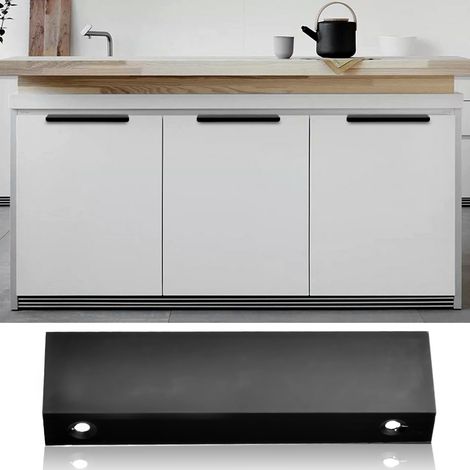 Poignées de meubles de cuisine modernes, poignée à bordure métallique contemporaine (6805-96) (1/5)