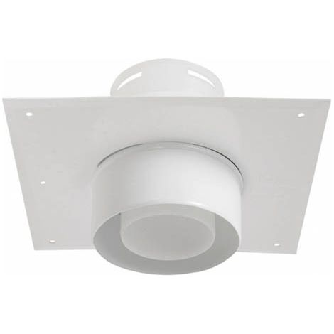 TEN – Plaque plafond C9 pour chaudières à condensation – Tuyau Ø80mm 15cm – Encastrement EcoNext pour conduits PPs flexible (1/5)