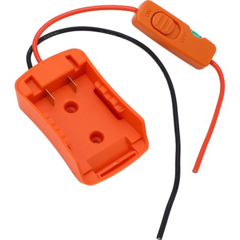 Batterieadapter-Dockingstation mit 30A-Sicherung und Schalteranschluss für Stanley 18V 20V Lithium-Batterien (1/5)