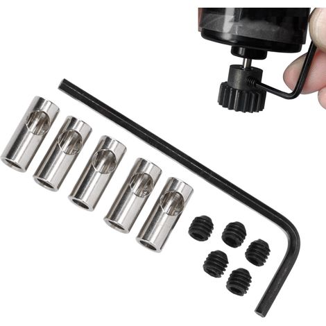 Manchon de réduction d'axe RC 3.17mm à 5mm pour moteur et pignon - Adaptateur de changement d'essieu