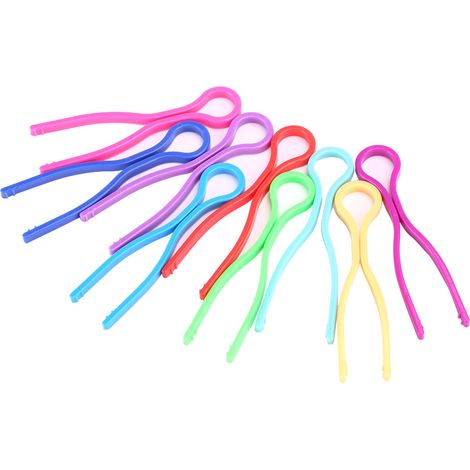 180 Stück Spulenhalter, Spulenclips aus Kunststoff, Fadenhalter, Nähmaschinenzubehör (1/5)