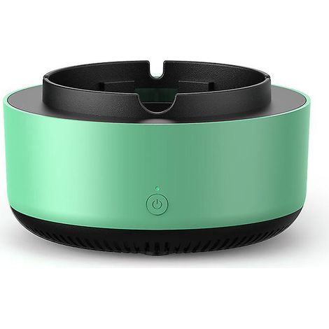 cendrier Purificateur D'air (vert), Cendrier Lectrique, Cendrier Multifonctionnel Sans Fume, Cendrier Lectronique Avec Filtre, Maison Voiture (1/5)