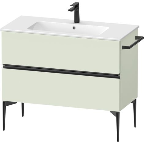 Duravit Sivida Waschtischunterbau, 2 Schubkästen, Griffleiste (1/4)