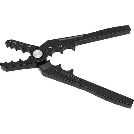 Pince à arrondir les tubes en cuivre, outil de réparation de tubes plats à 6 trous, pour tubes en cuivre et aluminium de diamètres 1/4 po, 3/8 po, 1/2 po, 5/8 po, 3/4 po et 7/8 po. (1/5)