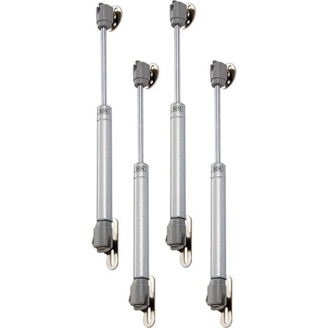 Lot de 4 vérins à gaz pour armoires, vérins de levage de couvercle (1/5)