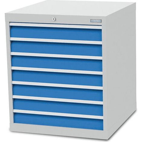 Schubladenschrank Tiefe 736, R 24-24, 7 x Schublade Maße in mm (BxTxH): 705 x 736 x 819 (1/4)