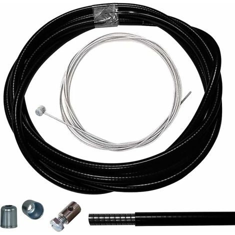 – Câble embrayage universel 2,5m avec gaine Ø7mm – Compatible tracteurs et motoculteurs – Remplacement câbles frein et embrayage (1/2)