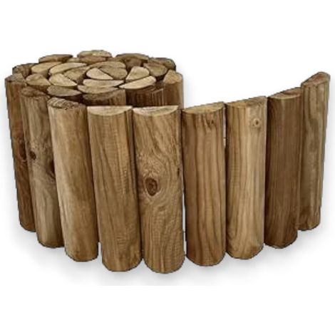 Valla de pino impregnado Bordaroll para jardineras 30x200 (1/5)