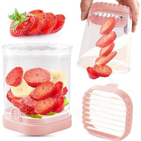 Coupe-baies créatif – Coupe-baies amovible avec plaque poussoir (rose) (1/5)