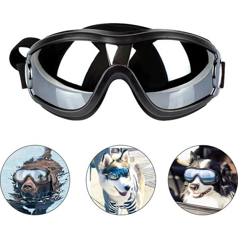 Filiyano-Lunettes de soleil pour chiens, imperméables et coupe-vent, pour chiens de grande et moyenne taille (1/4)