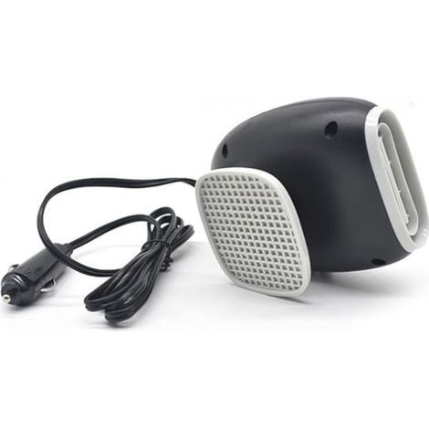 Ventilateur de chauffage voiture 2 en 1 12 V, dégivreur portable