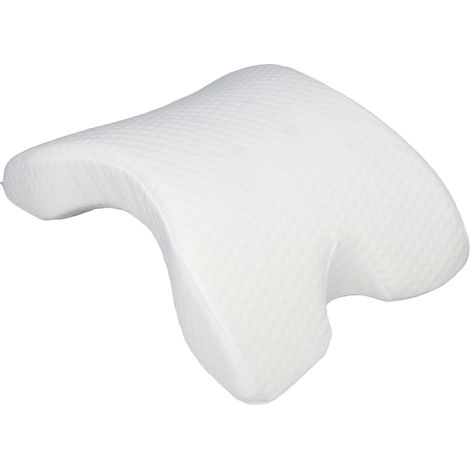 Coussin de Soutien Cervical en Mémoire de Forme, Ergonomique, Lavable, pour Cou et Nuit, Oreiller de Câlin, Usage Salon de Beauté (1/5)