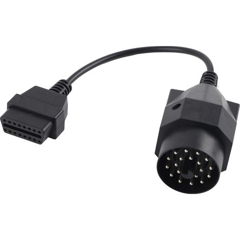 GARRYFIZH Câble adaptateur OBD2 16 broches femelle vers connecteur de ligne de diagnostic 20 broches pour E36 E39 X5 Z3 (1/5)