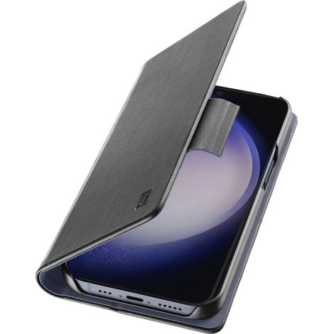 Funda Cellularline Book Case - Funda para Samsung Galaxy S24 (Negra) (1/5)