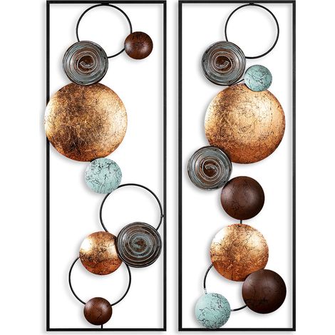 Decorazione da parete in metallo Accessory Multicolore (1/5)