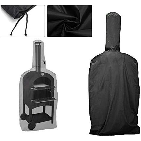 Housse de Barbecue Four à Pizza 65X54X122cm, Étanche À l'eau Résistan À La Poussière Four À Pizza Barbecue, Barbecue Protection Housse pour Intérieur et Extérieur