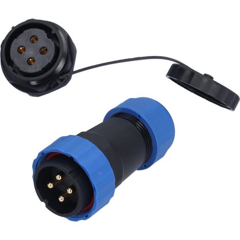 IP68-wasserdichte Anschlussmutter, 380V 45A Luftfahrtstecker für Kabel, SP284-poliger elektrischer Steckverbinder (1/5)