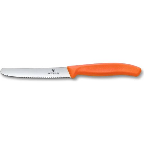 Coltello tavola arancio Victorinox cm 11