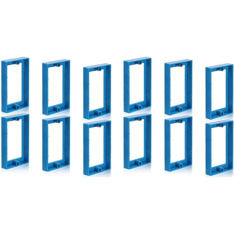 Lot de 12 rallonges pour boîtes électriques, rallonges pour prises simples 1/2 po, rallonges pour boîtes de jonction électriques (1/5)