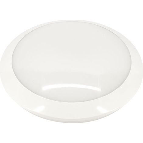 Plafonnier LED 16W Blanc Rond Détecteur de Mouvement IP66 Batterie de secours - Blanc Neutre - SILUMEN (1/5)