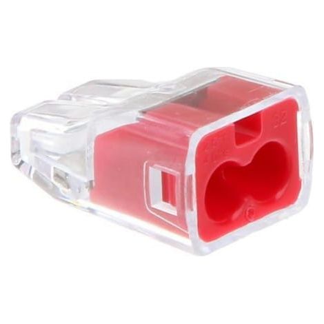 Connettore rapido SCP2 B10, ideale per il collegamento di cavi rigidi e multifilari, 2 vie, 4 mm, 32 A, 450 V, 88001001 /10 pz./