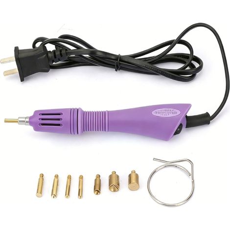 Applicateur De Strass - Machine À Perçage À Chaleur Rapide - Pour DIY Textile Et Surfaces Planes - 110-240 V - Prise Européenne - 1 Pièce (1/5)