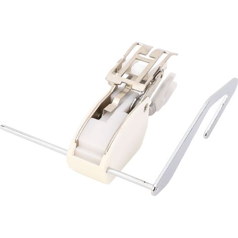 Pied-de-biche à double entraînement 7 mm avec barre de guidage, pièce de rechange pour machine à coudre multifonction domestique et quilting (1/5)