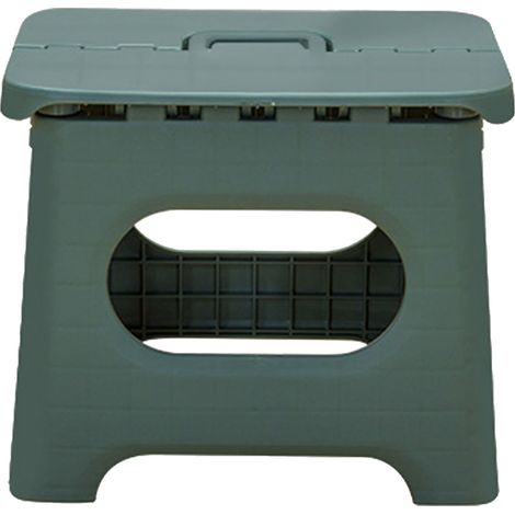 Tabouret Pliant Soavoa Grand Vert Portable Robuste 100kg pour Camping Maison Train Jardin Extérieur Intérieur Enfant Adulte (1/4)