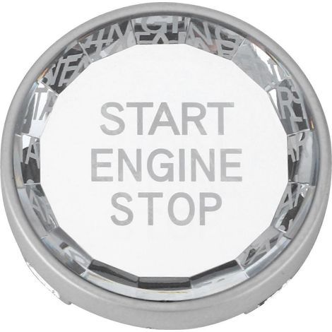 Motorstart-Stopp-Kristallknopf als direkter Ersatz, passend für die Serien 1/3/4/5/6/7/8 (1/5)