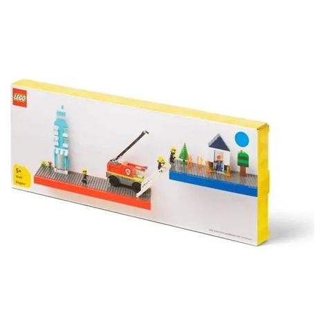 ROOM COPENHAGEN LEGO ÉTAGÈRE MURALE, BLEUE, AVEC 3 PANNEAUX DE CONSTRUCTION, ÉTAGÈRE FLOTTANTE, POUR CHAMBRE D'ENFANT ET DÉCORAT (1/4)