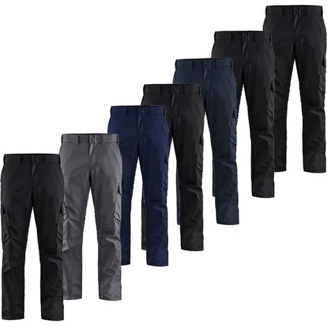 Pantalon de travail Blaklader 1444 Industria Stretch - 50 (EU) - Blu marino scuro (1/5)