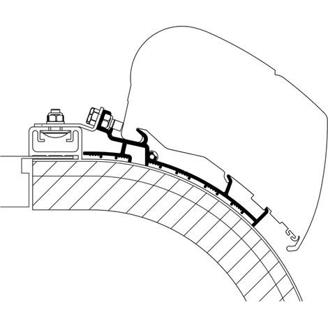 Adaptador de persianas Rapido Distinction 4,5 m - Thule