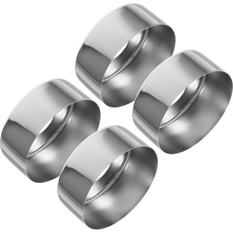 Couvercles Décoratifs pour Robinets en Acier, Lot de 4 Pièces (1/5)