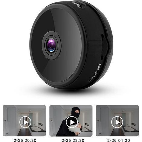 Caméra Sport Mini WiFi 1080P Vision Nocturne DV Grand Angle Réseau Sans Fil