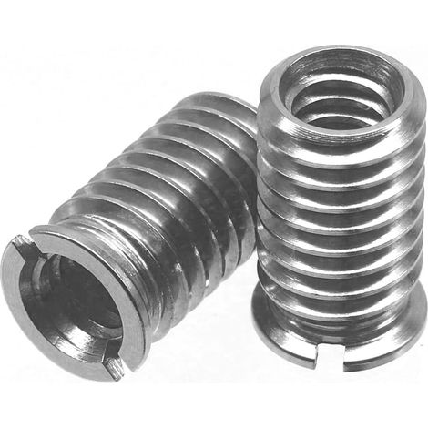 2 pcs Vis pour Panier d'Evier, Tirefond Evier Cuisine, Vis d'Evier, Argent pour Panier Creuse de Bonde, pour Bassine à Vaisselle, Evacuations Fixes, pour évier de Cuisine (1/5)