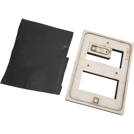 Matrice de découpe pour cuir en acier à haute teneur en carbone C54, base épaissie. Outil facile à utiliser pour les loisirs créatifs. (1/5)