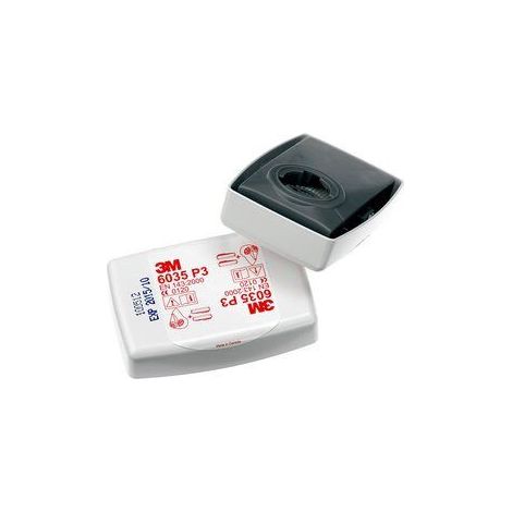 Filtro antig谩s 6000 P3R (2 uds.) 3M 6038P02