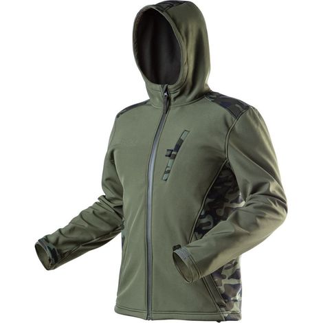Camouflage-Softshelljacke, Größe XXL (1/5)