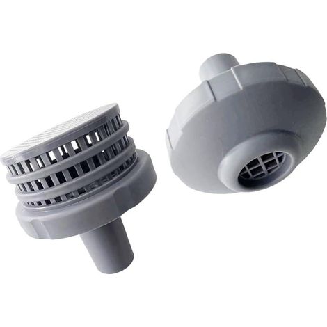 Connecteur de filtre de piscine de rechange pour modèles Intex 25022E 26005E 26183MW 11070 11072 12364, adaptateur de filtre d'entrée de piscine hors sol et creusée ABS avec design fileté (1/5)