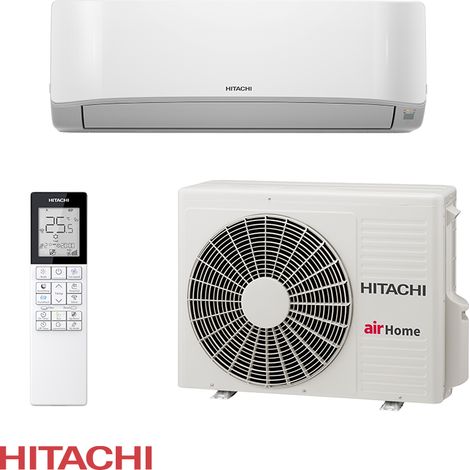 HITACHI AirHome 400 RAK-DJ50 + RAC-DJ50WHAE Inverter-Klimagerät – 18.000 BTU (A++/A+)