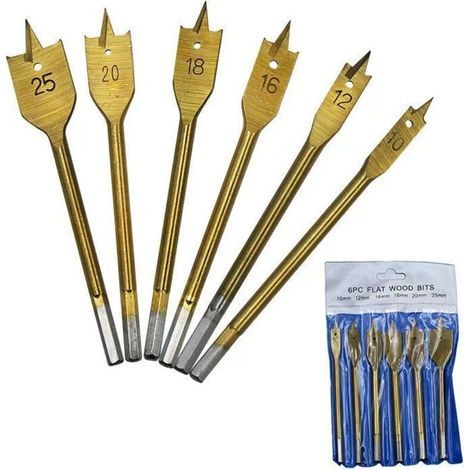 Set di diamanti piatti placcati in oro, 10-25 mm, diverse misure disponibili, per uso artigianale/hardware, set completo di diamanti piatti di alta qualità. (1/5)