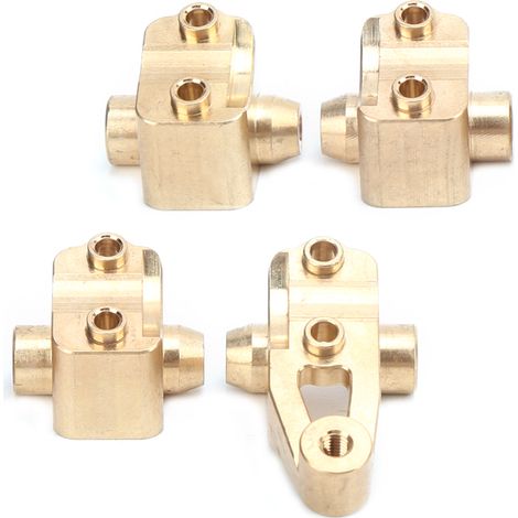 Kit d'Assemblage d'Axe en Laiton pour TRX4 82056‑4, Pièces de Rechange pour RC Crawler 1/10 G500 (1/5)