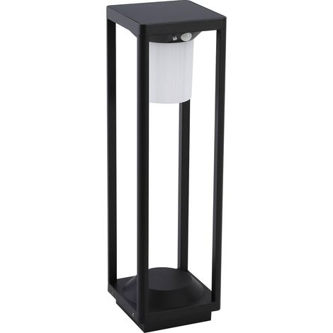 Solcellslampor "Nilea" aus aluminium / grå / zink mit Bewegungsmelder von Lucande